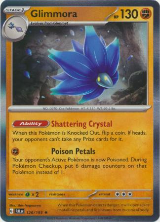 Scarlet & Violet: Paldea Evolved : 126/193 - Glimmora - Holo Rare