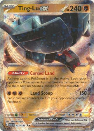 Scarlet & Violet: Paldea Evolved : 127/193 - Ting-Lu ex - Ultra Rare