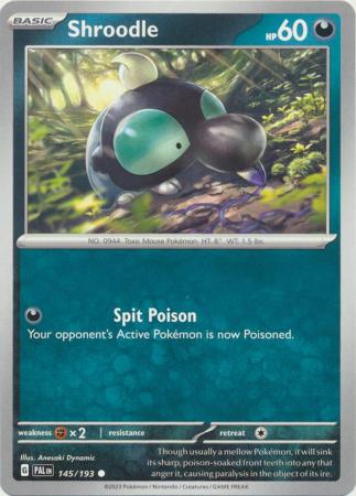 Scarlet & Violet: Paldea Evolved : 145/193 - Shroodle - Common