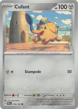Scarlet & Violet: Paldea Evolved : 149/193 - Cufant - Common