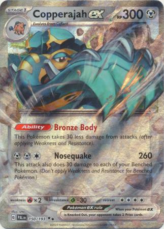 Scarlet & Violet: Paldea Evolved : 150/193 - Copperajah ex - Ultra Rare