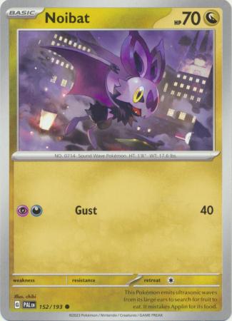 Scarlet & Violet: Paldea Evolved : 152/193 - Noibat - Common