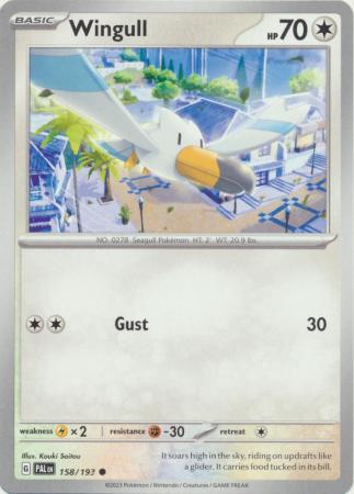 Scarlet & Violet: Paldea Evolved : 158/193 - Wingull - Common