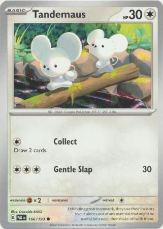 Scarlet & Violet: Paldea Evolved : 166/193 - Tandemaus - Common
