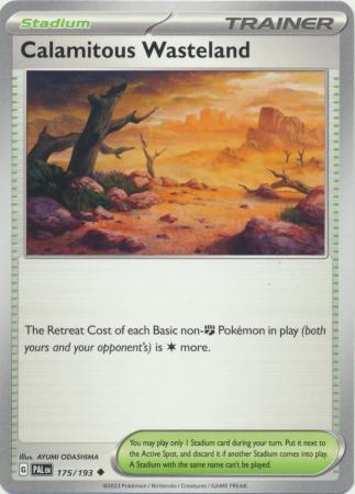 Scarlet & Violet: Paldea Evolved : 175/193 - Calamitous Wasteland - Uncommon