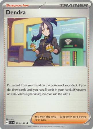 Scarlet & Violet: Paldea Evolved : 179/193 - Dendra - Uncommon