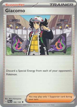 Scarlet & Violet: Paldea Evolved : 182/193 - Giacomo - Uncommon