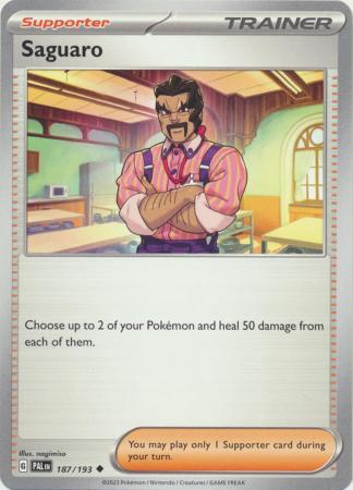 Scarlet & Violet: Paldea Evolved : 187/193 - Saguaro - Uncommon