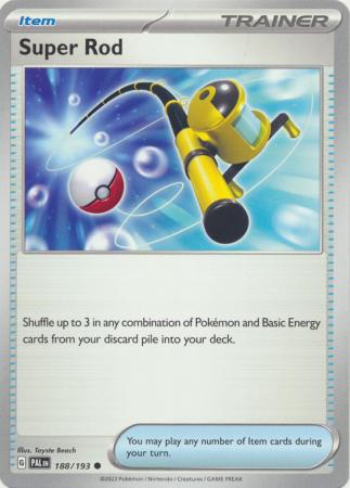 Scarlet & Violet: Paldea Evolved : 188/193 - Super Rod - Common