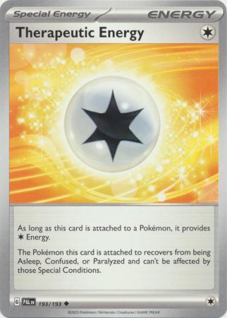 Scarlet & Violet: Paldea Evolved : 193/193 - Therapeutic Energy - Uncommon