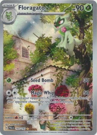 Scarlet & Violet: Paldea Evolved : 197/193 - Floragato - Illustration Rare