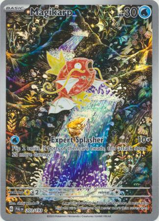 Scarlet & Violet: Paldea Evolved : 203/193 - Magikarp - Illustration Rare
