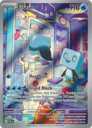 Scarlet & Violet: Paldea Evolved : 205/193 - Eiscue - Illustration Rare
