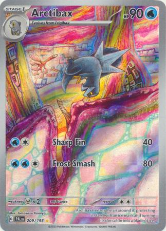 Scarlet & Violet: Paldea Evolved : 209/193 - Arctibax - Illustration Rare