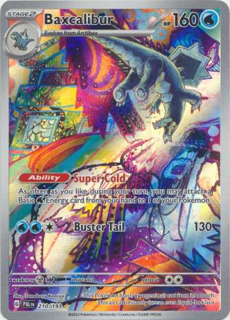 Scarlet & Violet: Paldea Evolved : 210/193 - Baxcalibur - Illustration Rare