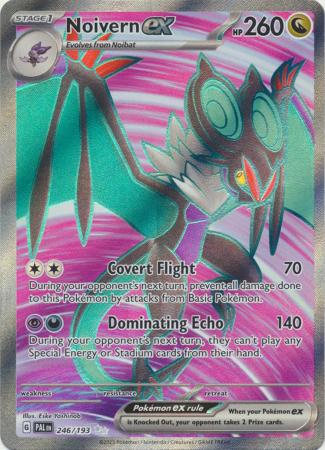 Scarlet & Violet: Paldea Evolved : 246/193 - Noivern ex - Full Art Secret Rare