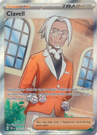 Scarlet & Violet: Paldea Evolved : 249/193 - Clavell - Full Art Secret Rare