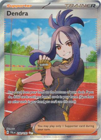 Scarlet & Violet: Paldea Evolved : 250/193 - Dendra - Full Art Secret Rare