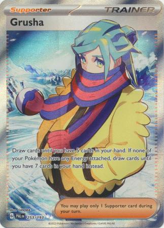 Scarlet & Violet: Paldea Evolved : 253/193 - Grusha - Full Art Secret Rare