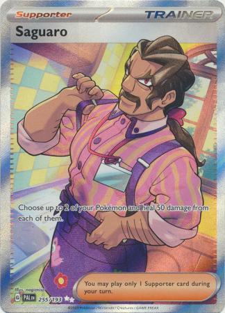Scarlet & Violet: Paldea Evolved : 255/193 - Saguaro - Full Art Secret Rare