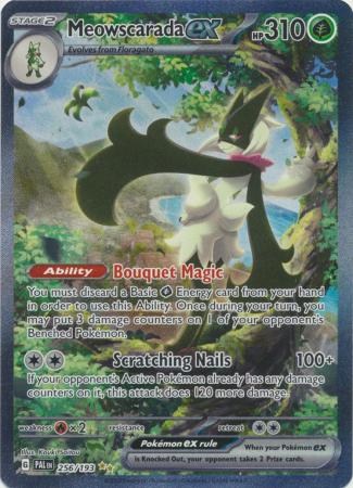 Scarlet & Violet: Paldea Evolved : 256/193 - Meowscarada ex - Special Illustrion Rare