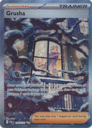 Scarlet & Violet: Paldea Evolved : 268/193 - Grusha - Special Illustrion Rare