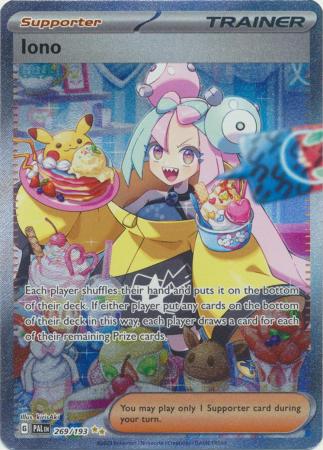 Scarlet & Violet: Paldea Evolved : 269/193 - Iono -Special Illustrion Rare