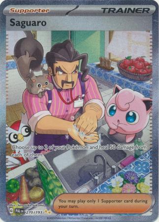 Scarlet & Violet: Paldea Evolved : 270/193 - Saguaro - Special Illustrion Rare