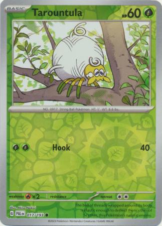 Scarlet & Violet: Paldea Evolved : 017/193 - Tarountula - Common Reverse Holo