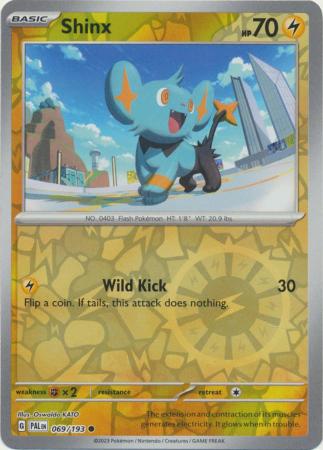 Scarlet & Violet: Paldea Evolved : 069/193 - Shinx - Common Reverse Holo