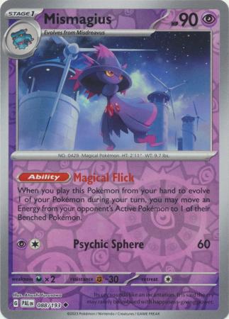 Scarlet & Violet: Paldea Evolved : 088/193 - Mismagius - Uncommon Reverse Holo