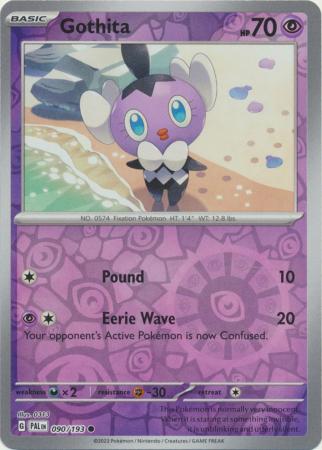 Scarlet & Violet: Paldea Evolved : 090/193 - Gothita - Common Reverse Holo
