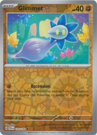 Scarlet & Violet: Paldea Evolved : 124/193 - Glimmet -Common Reverse Holo