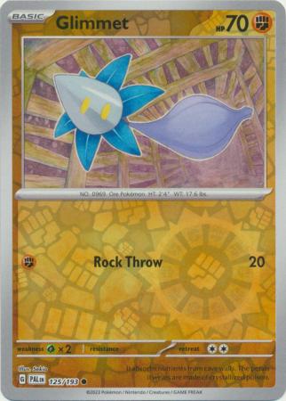 Scarlet & Violet: Paldea Evolved : 125/193 - Glimmet - Common Reverse Holo