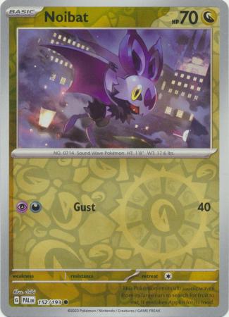 Scarlet & Violet: Paldea Evolved : 152/193 - Noibat - Common Reverse Holo
