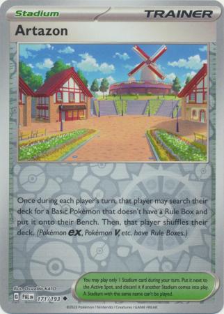 Scarlet & Violet: Paldea Evolved : 171/193 - Artazon - Uncommon Reverse Holo
