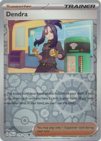 Scarlet & Violet: Paldea Evolved : 179/193 - Dendra - Uncommon Reverse Holo