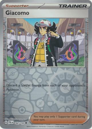 Scarlet & Violet: Paldea Evolved : 182/193 - Giacomo - Uncommon Reverse Holo