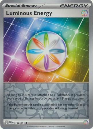 Scarlet & Violet: Paldea Evolved : 191/193 - Luminous Energy - Uncommon Reverse Holo