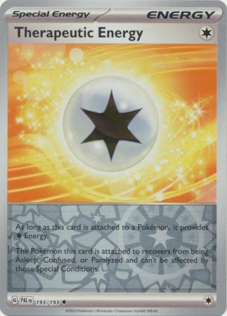 Scarlet & Violet: Paldea Evolved : 193/193 - Therapeutic Energy - Uncommon Reverse Holo