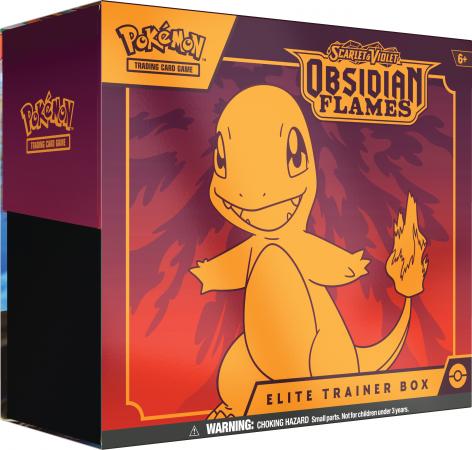 Pokemon Sealed Product : Scarlet & Violet Obsidian Flames Elite Trainer Box (Pokemon)