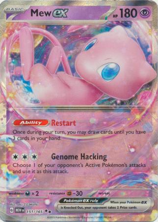 Scarlet & Violet 151 Singles : 151/165 - Mew ex -  Ultra Rare