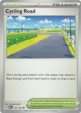 Scarlet & Violet 151 Singles : 157/165 - Cycling Road -  Uncommon