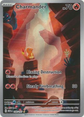 Scarlet & Violet 151 Singles : 168/165 - Charmander - Illustration Rare