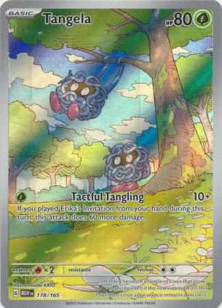 Scarlet & Violet 151 Singles : 178/165 - Tangela -  Illustration Rare