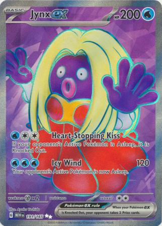 Scarlet & Violet 151 Singles :  191/165 - Jynx ex - Full Art Secret Rare