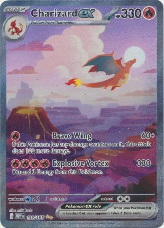 Scarlet & Violet 151 Singles :  199/165 - Charizard ex -  Special Illustration Rare