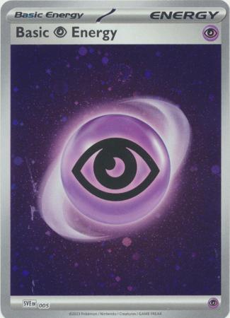 Scarlet & Violet 151 Singles : SVE005 - Basic Psychic Energy -Galaxy Holo