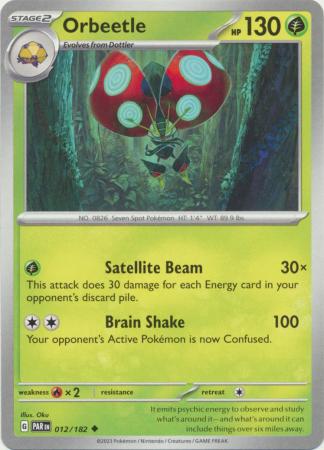 Scarlet & Violet Paradox Rift : 012/182 - Orbeetle - Uncommon