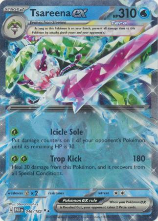 Scarlet & Violet Paradox Rift : 046/182 - Tsareena ex - Ultra Rare